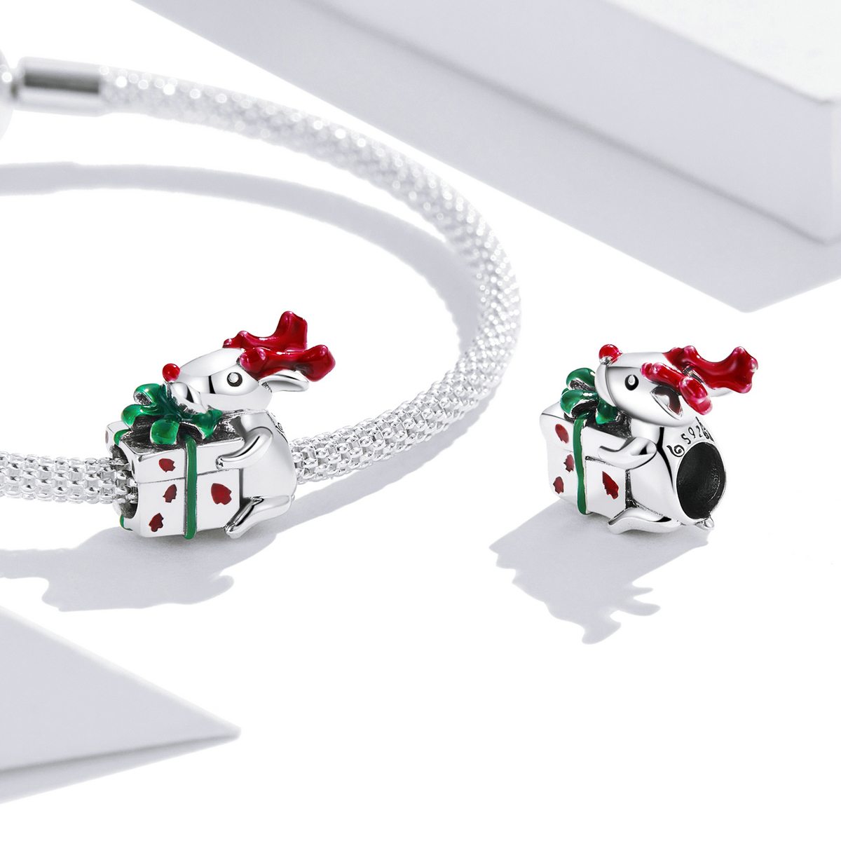 Charms Świąteczna myszka FUG0918 2