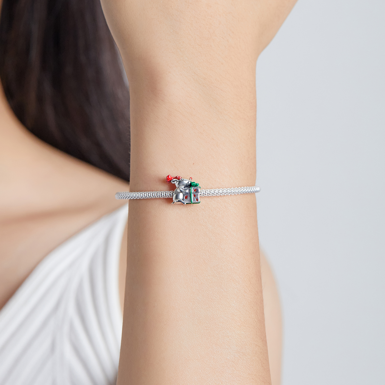 Charms Świąteczna myszka FUG0918 3