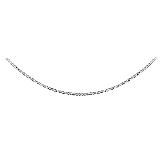 Srebrny łańcuszek kostka wenecka diamentowana 45cm FUGKVD010_R/45 2