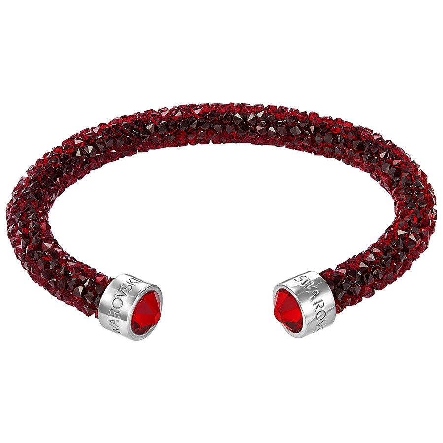 Bransoletka SWAROVSKI • Crystaldust Cuff Czerwona 5255904 5250692 1