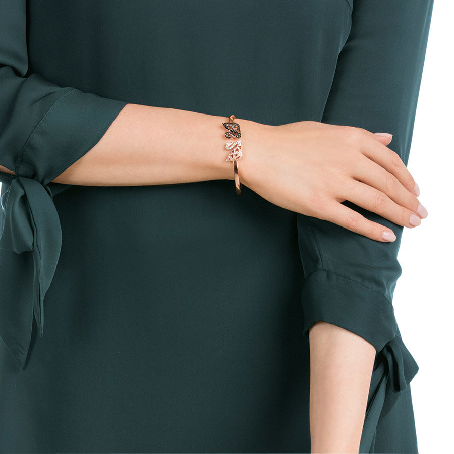 Bransoletka SWAROVSKI • Facet Swan Bangle 5289535 1