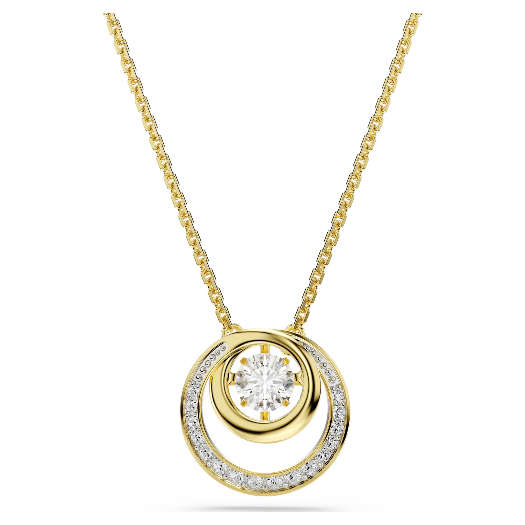 Naszyjnik SWAROVSKI • Hyperbola złoty 5738248 1