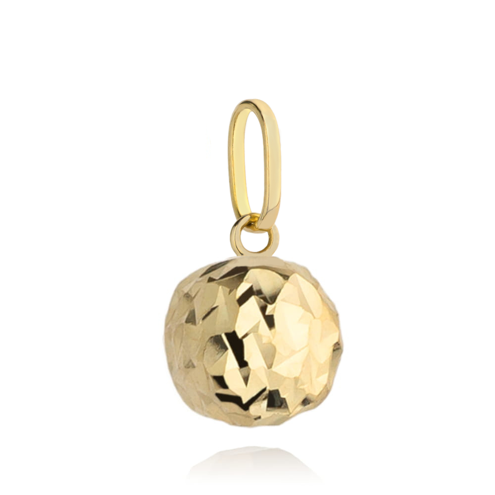 Zawieszka złota diamentowana kulka FUG6-21-Z00353-2 1
