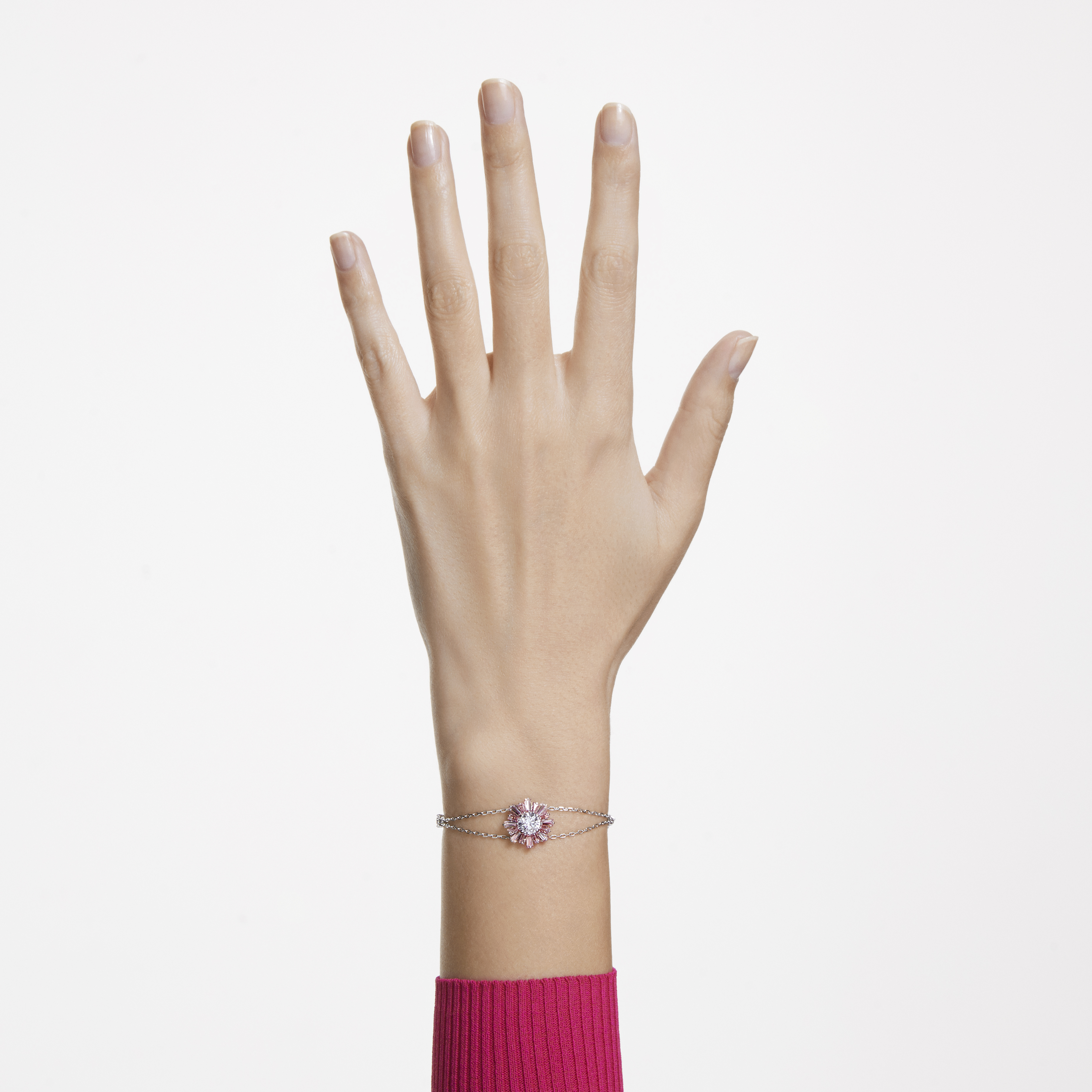 Bransoletka SWAROVSKI • Sunshine różowa 5642968 3