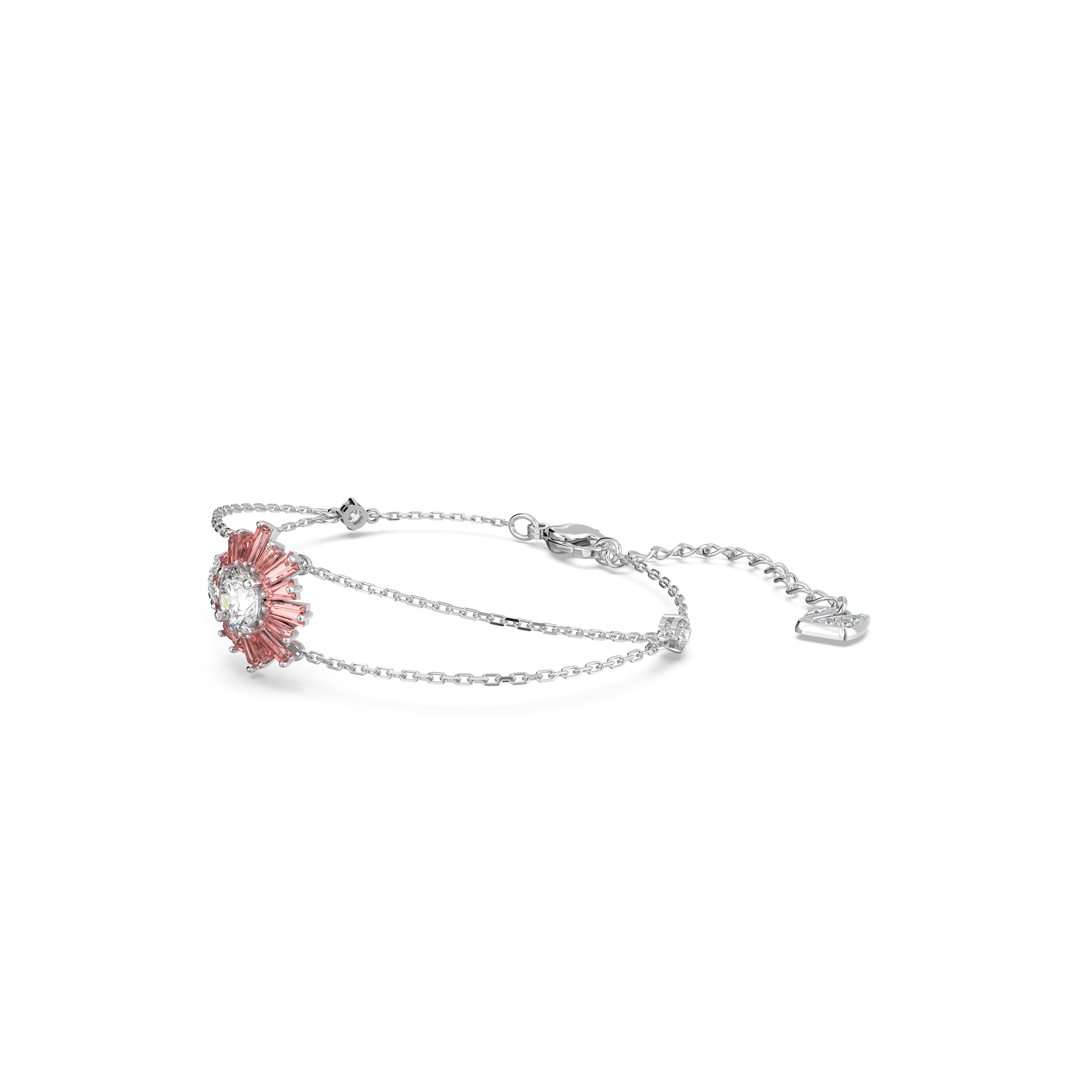 Bransoletka SWAROVSKI • Sunshine różowa 5642968 2