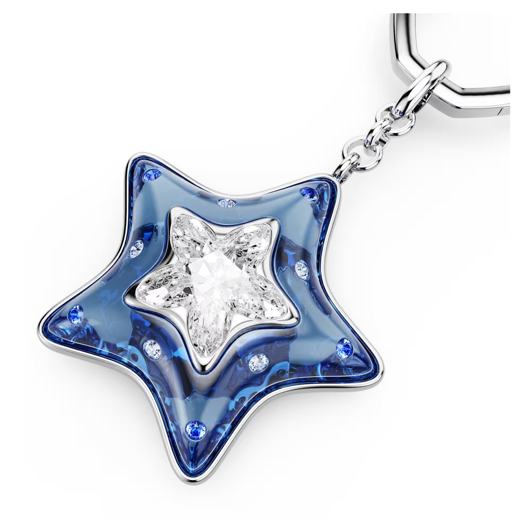 Brelok SWAROVSKI Niebieska gwiazda 5763030 2