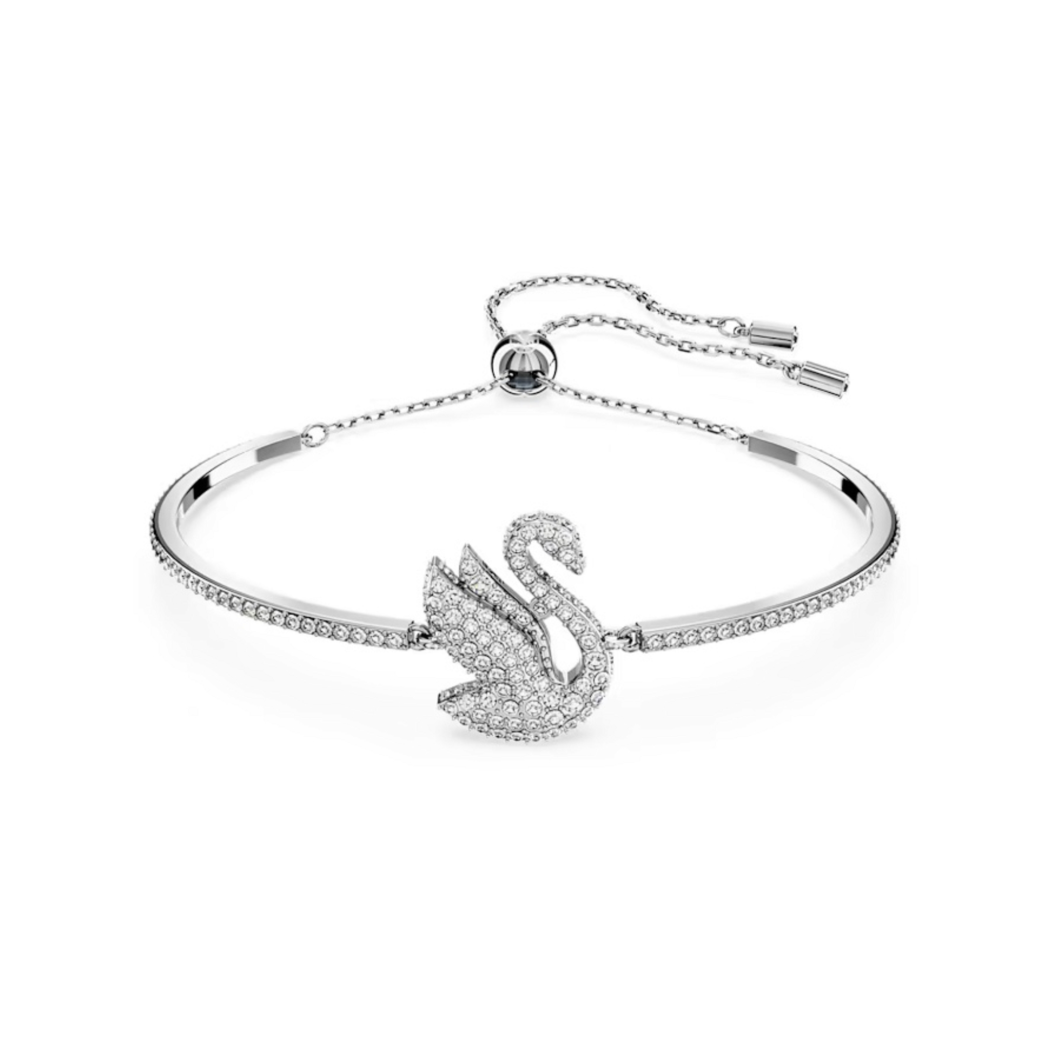 Bransoletka SWAROVSKI • Iconic Swan bangle 5649772 5