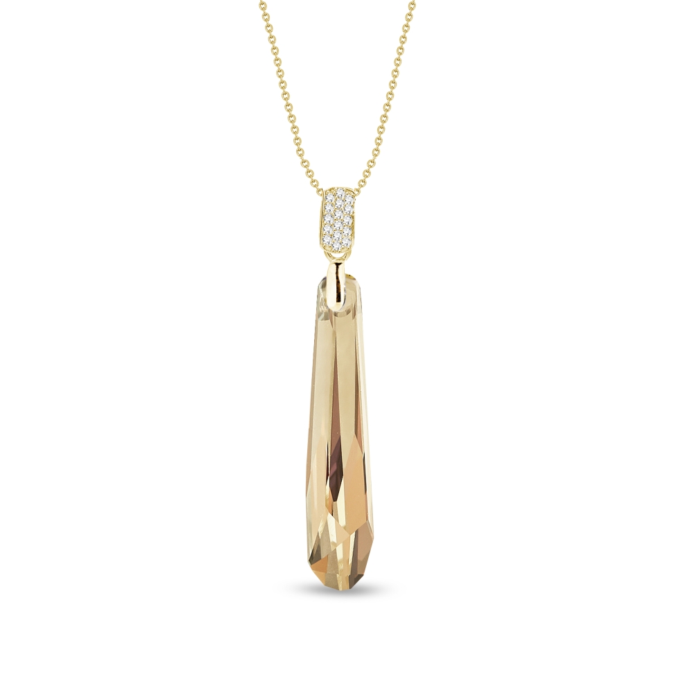 Naszyjnik z kryształami Swarovskiego Spark Icicle NCG6017GS 1