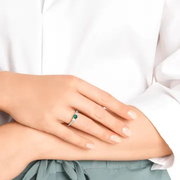 Pierścionek SWAROVSKI • Sunshine Cocktail Ring 5482511 1