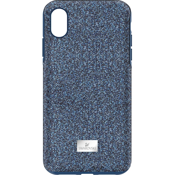 Etui SWAROVSKI • High Smartphone Case with Bumper, iPhone® XS Max, Blue 5449136 1