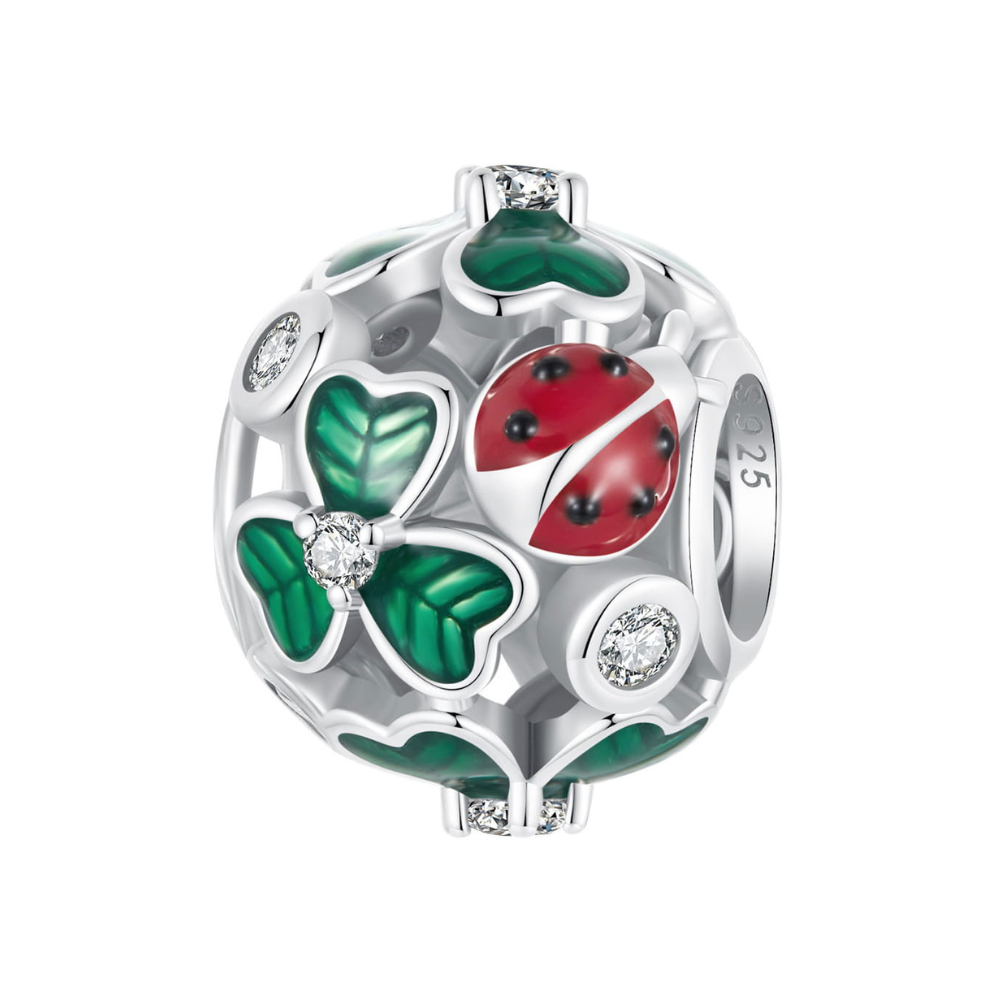 Charms Biedronka z koniczynką FUG010019 4