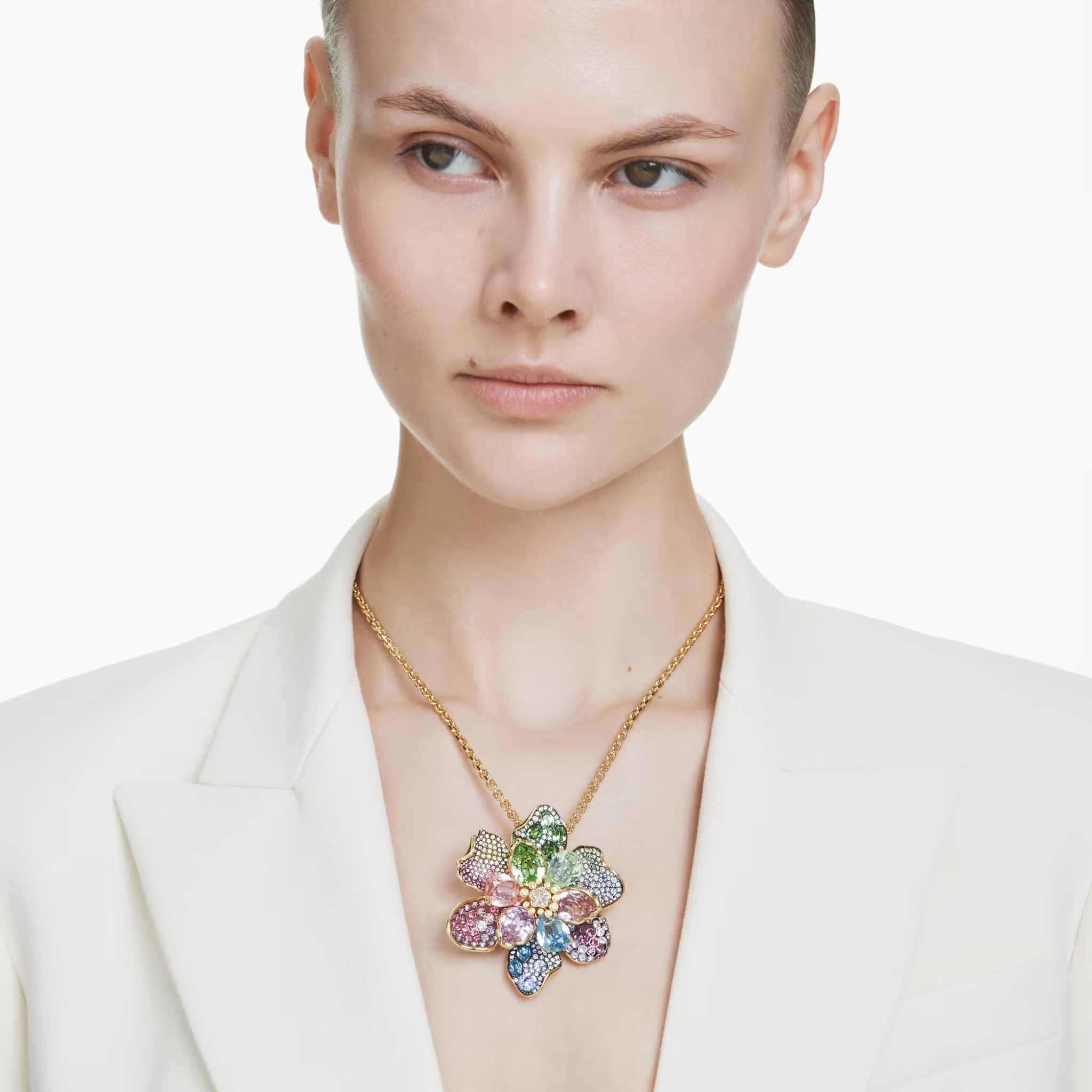 Naszyjnik i broszka SWAROVSKI • Idyllia 5709952 2