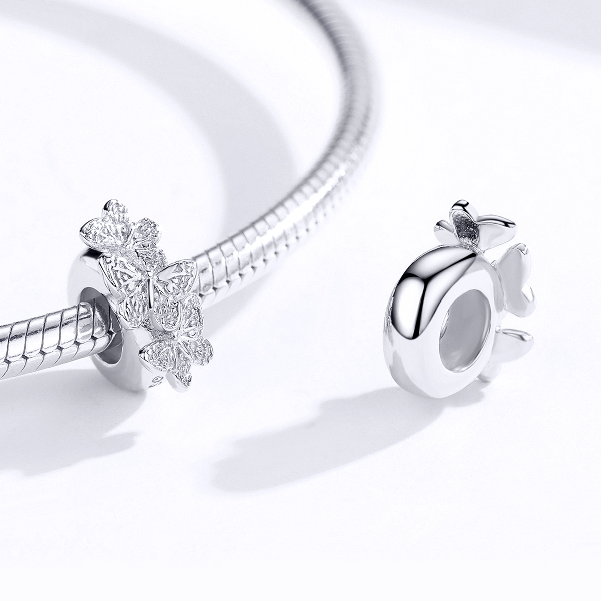 Charms Separator błyszczące motyle FUG0729 2