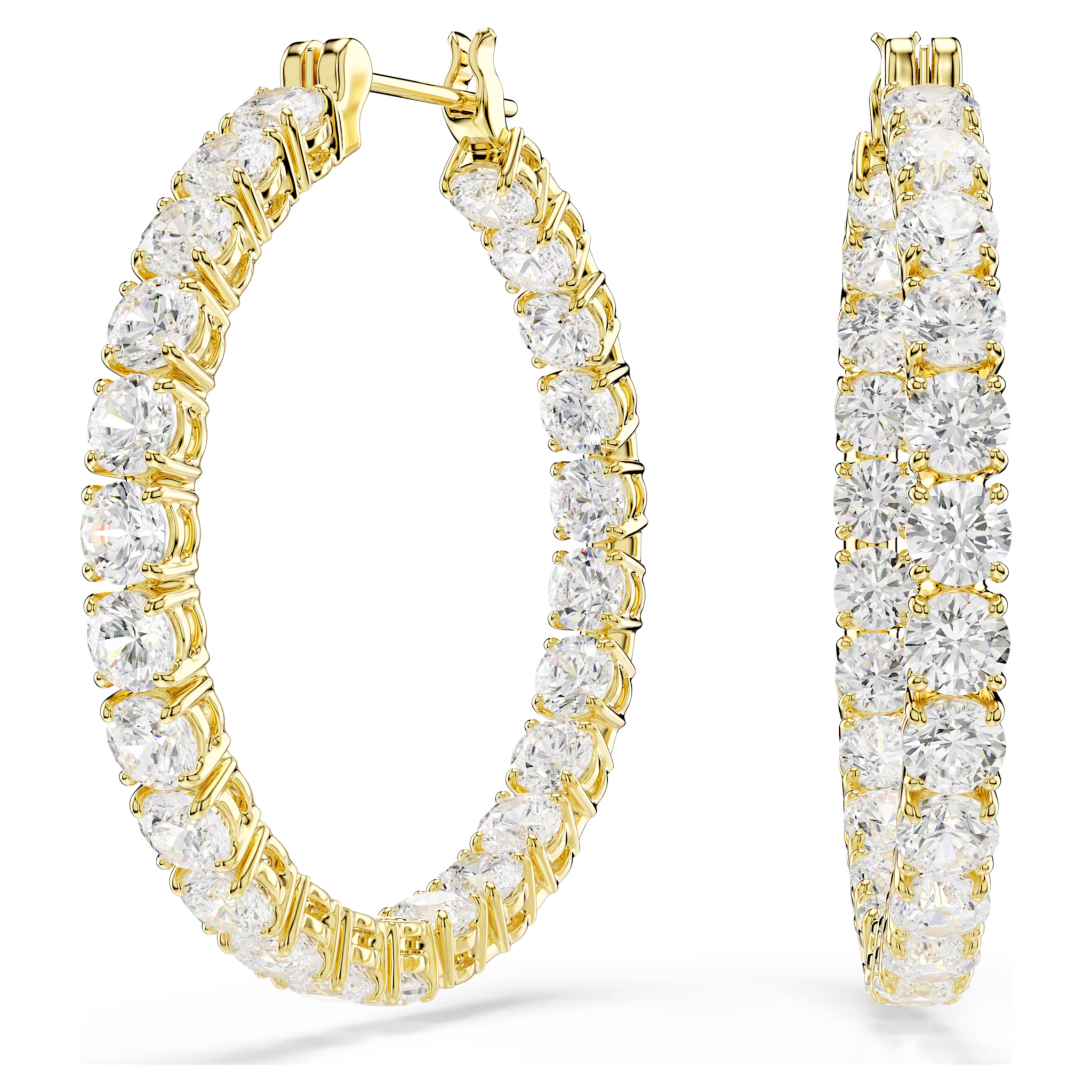 Kolczyki SWAROVSKI • Matrix hoop 5750620 2