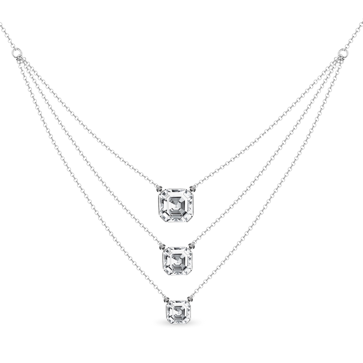 Naszyjnik z kryształami Swarovskiego Spark Imperial Trio NK3ROLO4480C 1