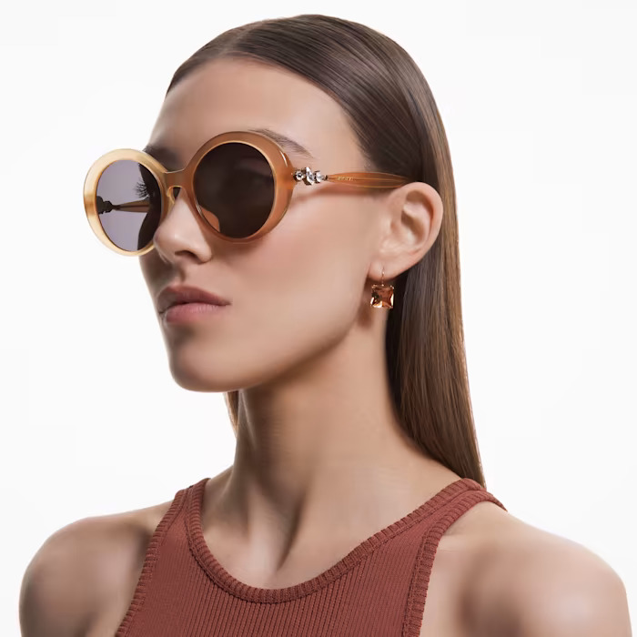 Okulary przeciwsłoneczne SWAROVSKI • Beżowe 5634751 2