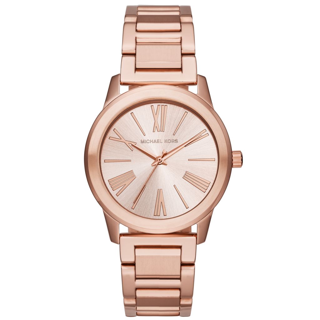 Zegarek damski Michael Kors różowe złoto MK3491 2
