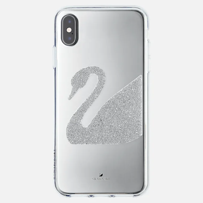 Etui SWAROVSKI • Swan Fabric iPhone® XS MAX 5507383 1
