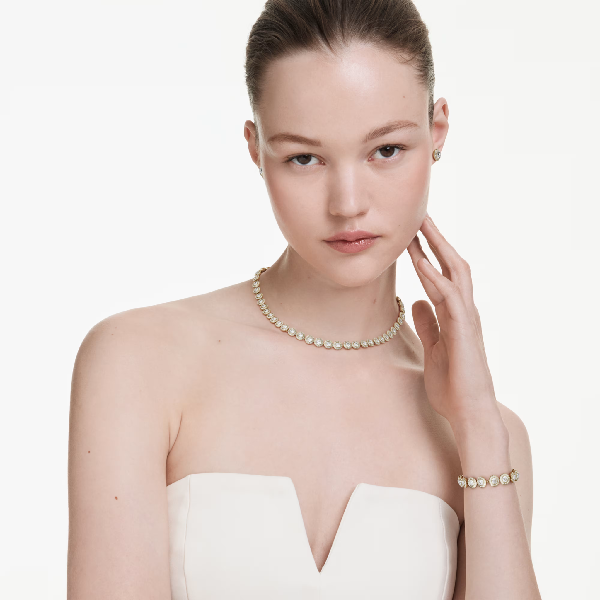 Komplet SWAROVSKI • zestaw Una Angelic 5750619 1