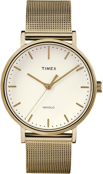 Zegarek damski Timex Fairfield złoty TW2R26500 1