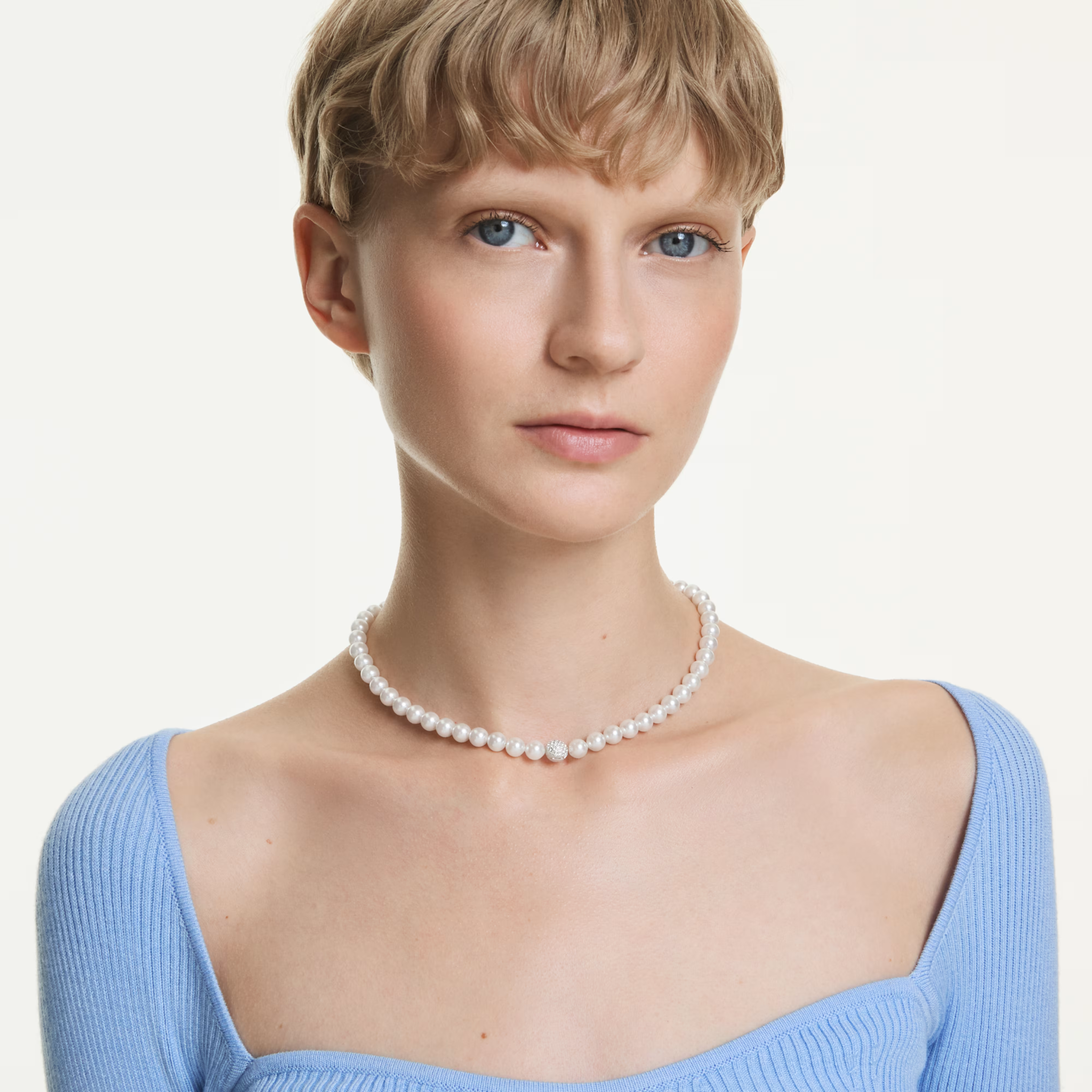 Naszyjnik SWAROVSKI • Matrix kryształowe perły 5747746 2