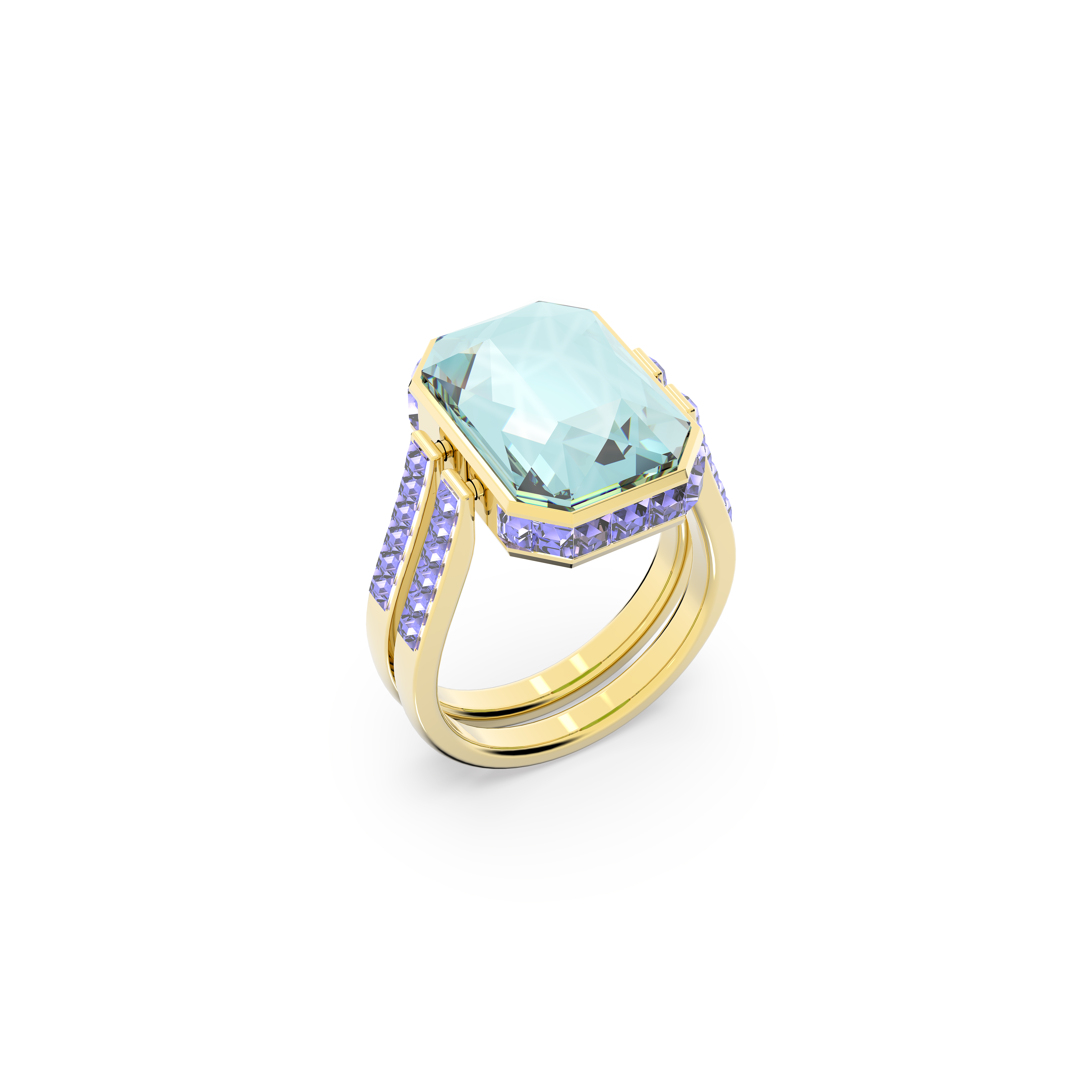 Pierścionek Swarovski • Orbita dwustronny 5640248 2