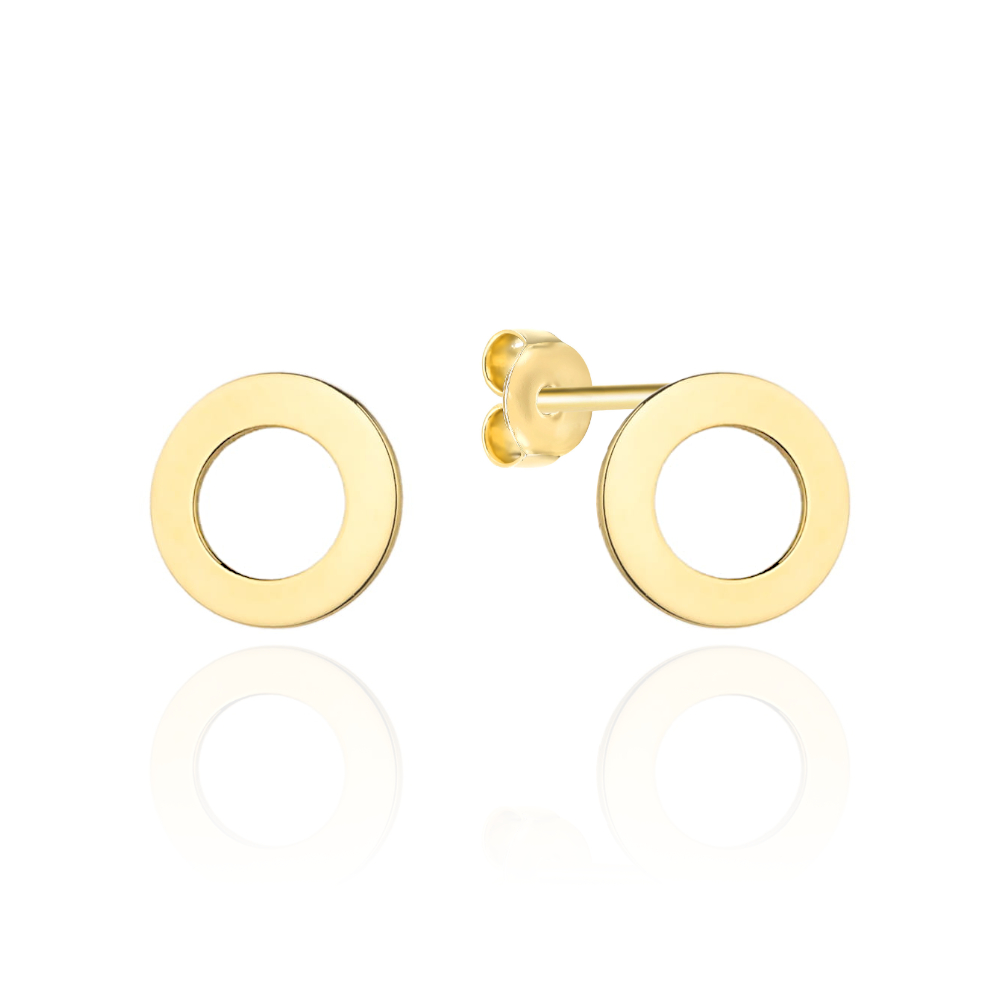 Kolczyki złote ring FUG7-3-K00576-2 1