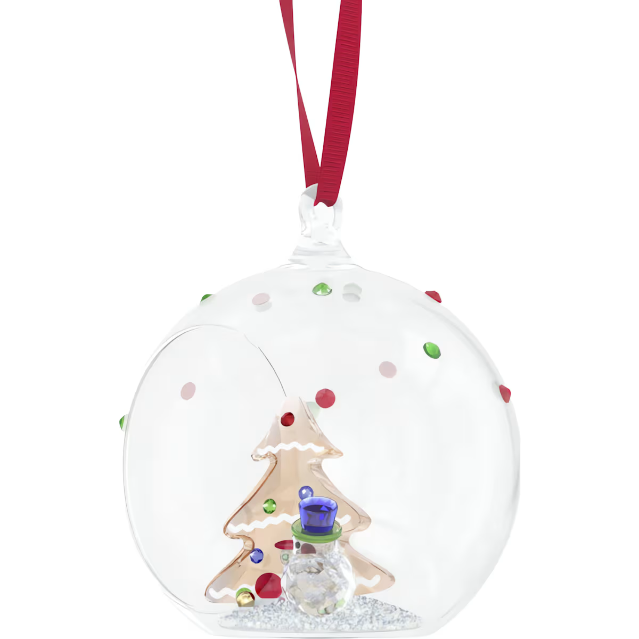 Figurka SWAROVSKI • choinka z bałwanem 5701509 1