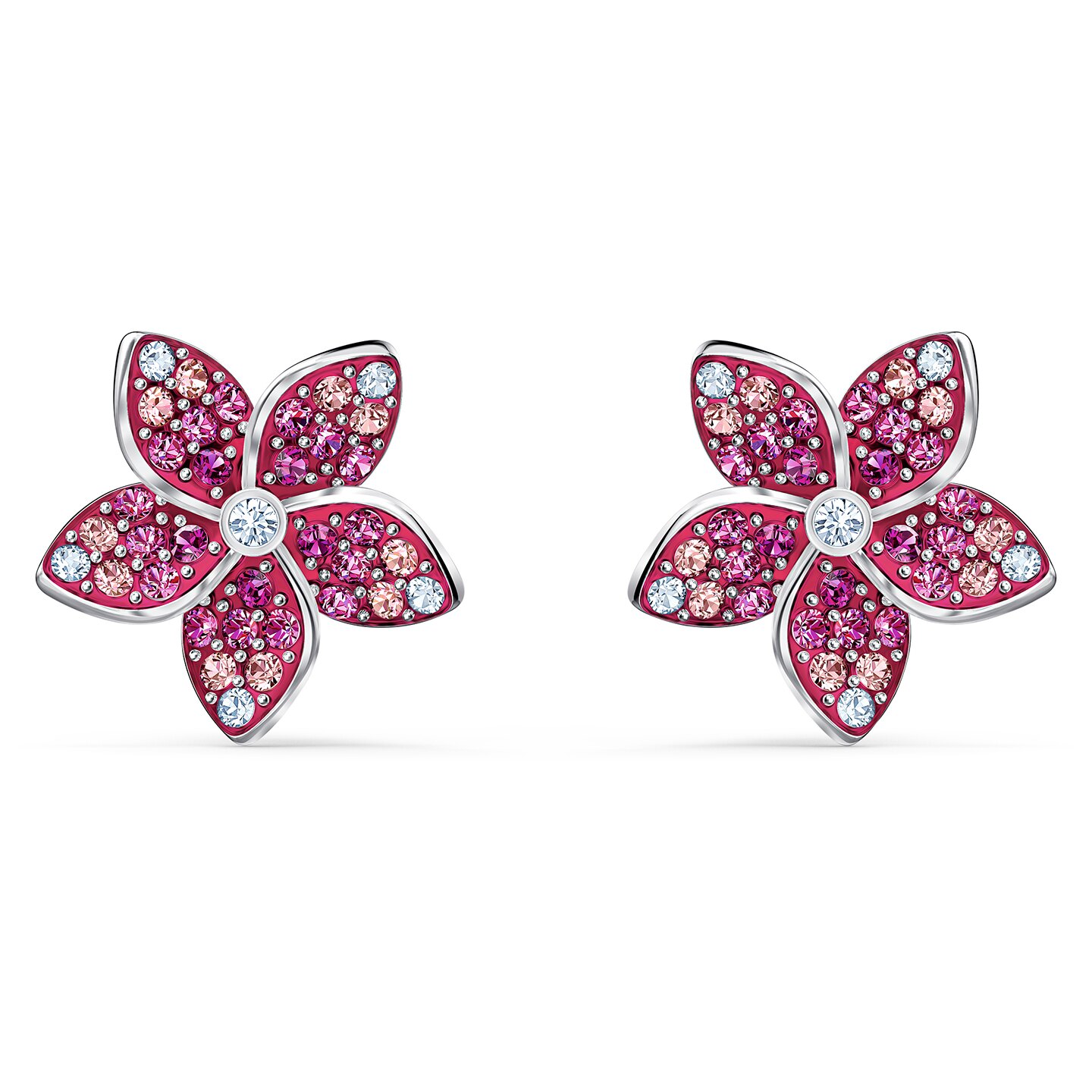 Kolczyki SWAROVSKI • Tropical Flower Pierced Earrings 5519254 1