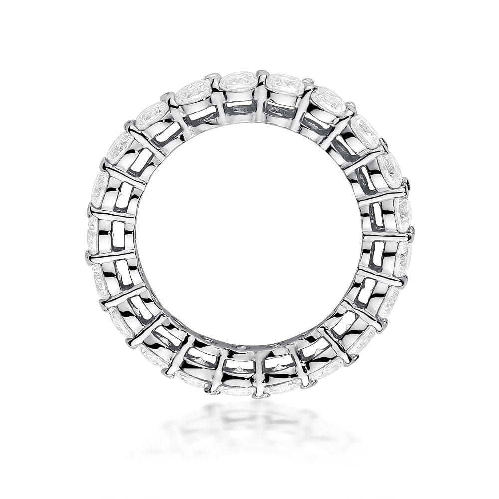 Pierścionek zaręczynowy z białego złota z brylantem 2.52 ct 1