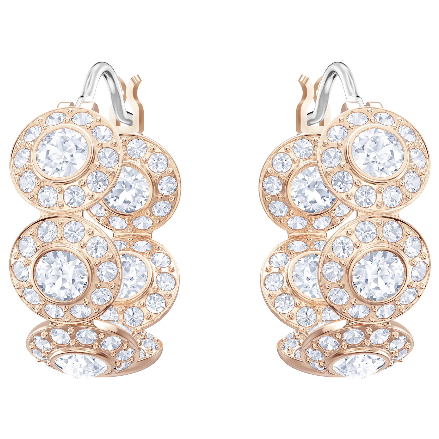 Kolczyki SWAROVSKI • Angelic Pierced Earrings Hoop 5418271 1