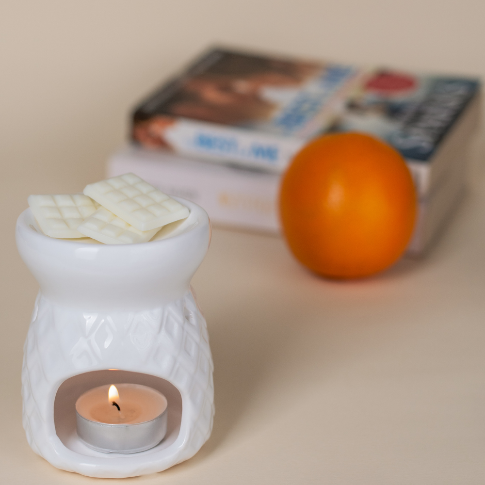 Naturalny wosk sojowy do kominka serce róża - CIASTO DYNIOWE 2