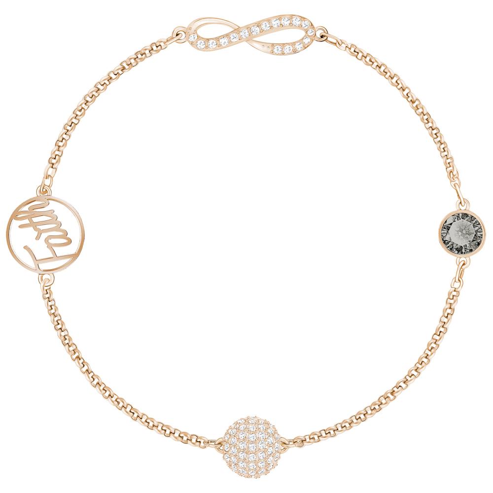 Swarovski Remix Collection ★ Infinity Symbol, Black, Rose gold plating 5365734 3