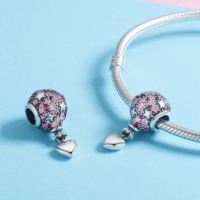 Charms Różowy balon FUG0303 2
