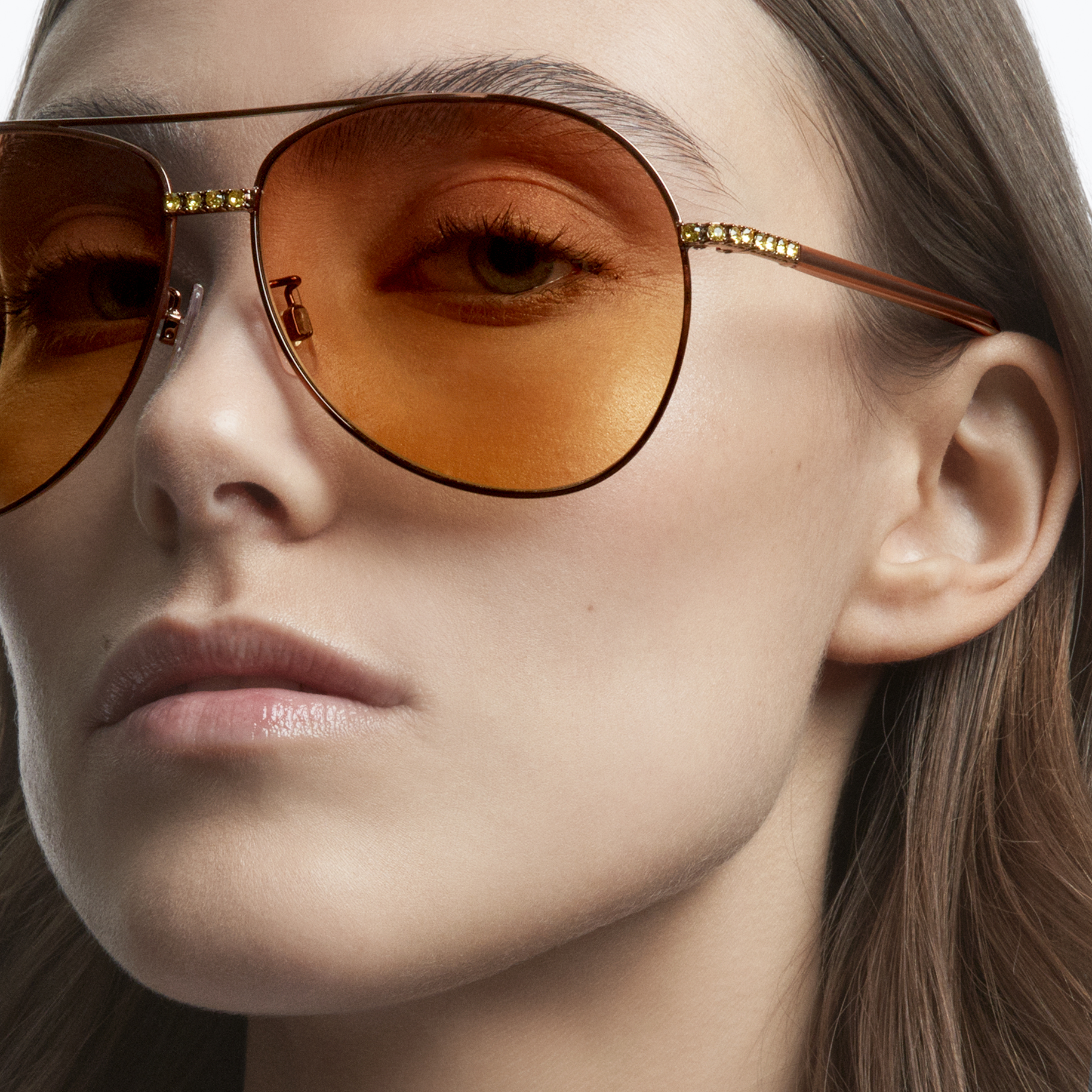 Okulary przeciwsłoneczne SWAROVSKI • Brązowe 5625294 2