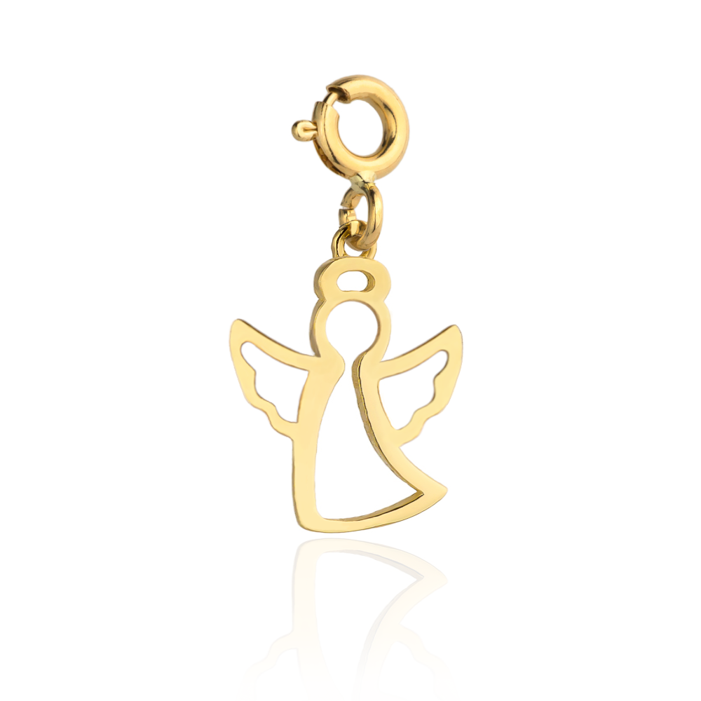 Zawieszka/charms złoty anioł FUG6-20-Z00345-2 1