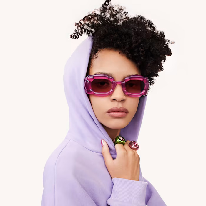 Okulary przeciwsłoneczne SWAROVSKI • Różowe 5625298 2