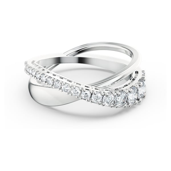 Pierścionek Swarovski • Twist Rows Ring 5572718 2