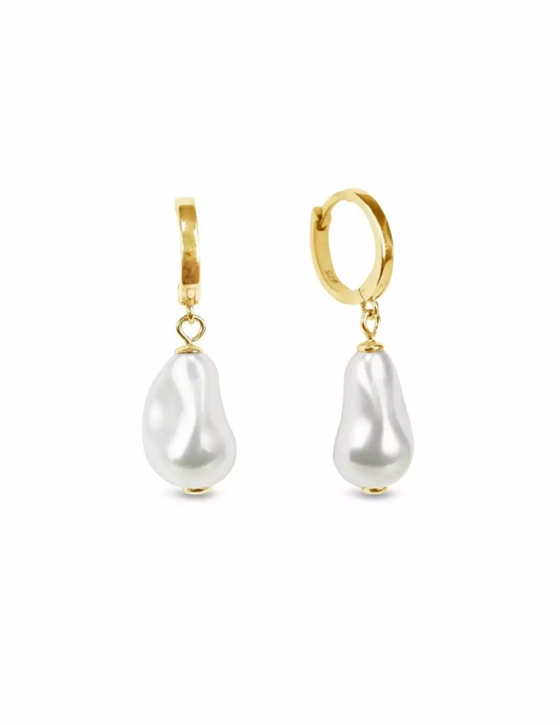 Kolczyki Lulu Gold Spark KCRG584316W 2