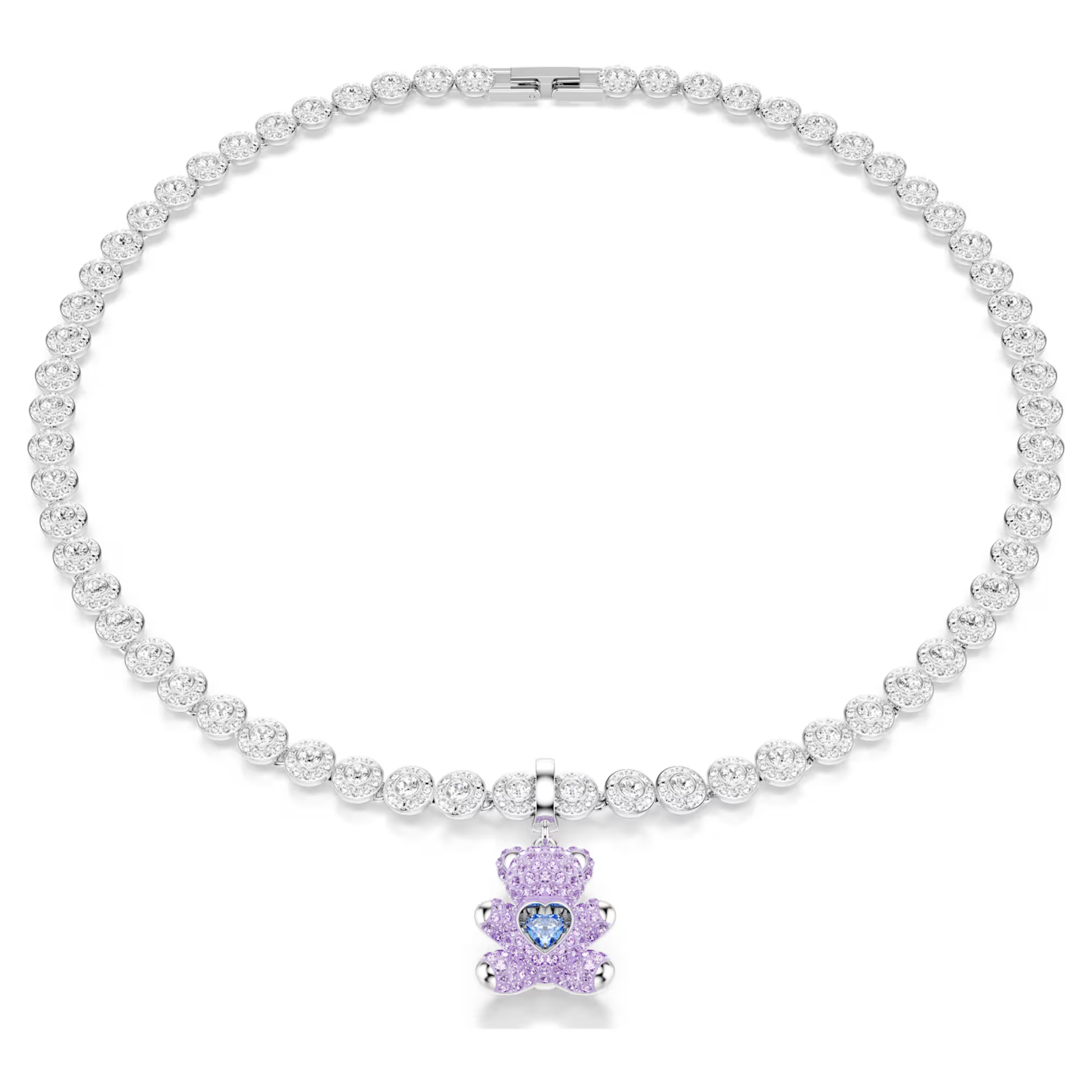 Charms SWAROVSKI • Idyllia fioletowy miś 5745610 1