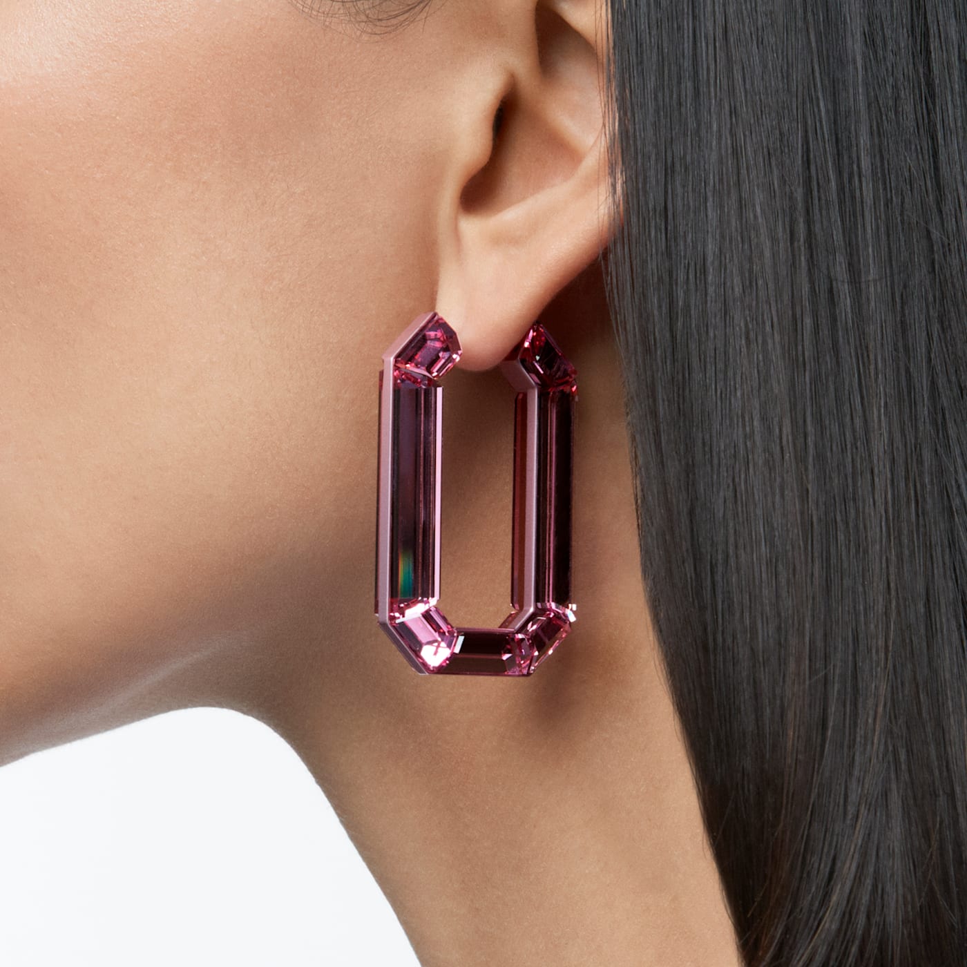 Swarovski kolczyki • Lucent różowe 5633955 1