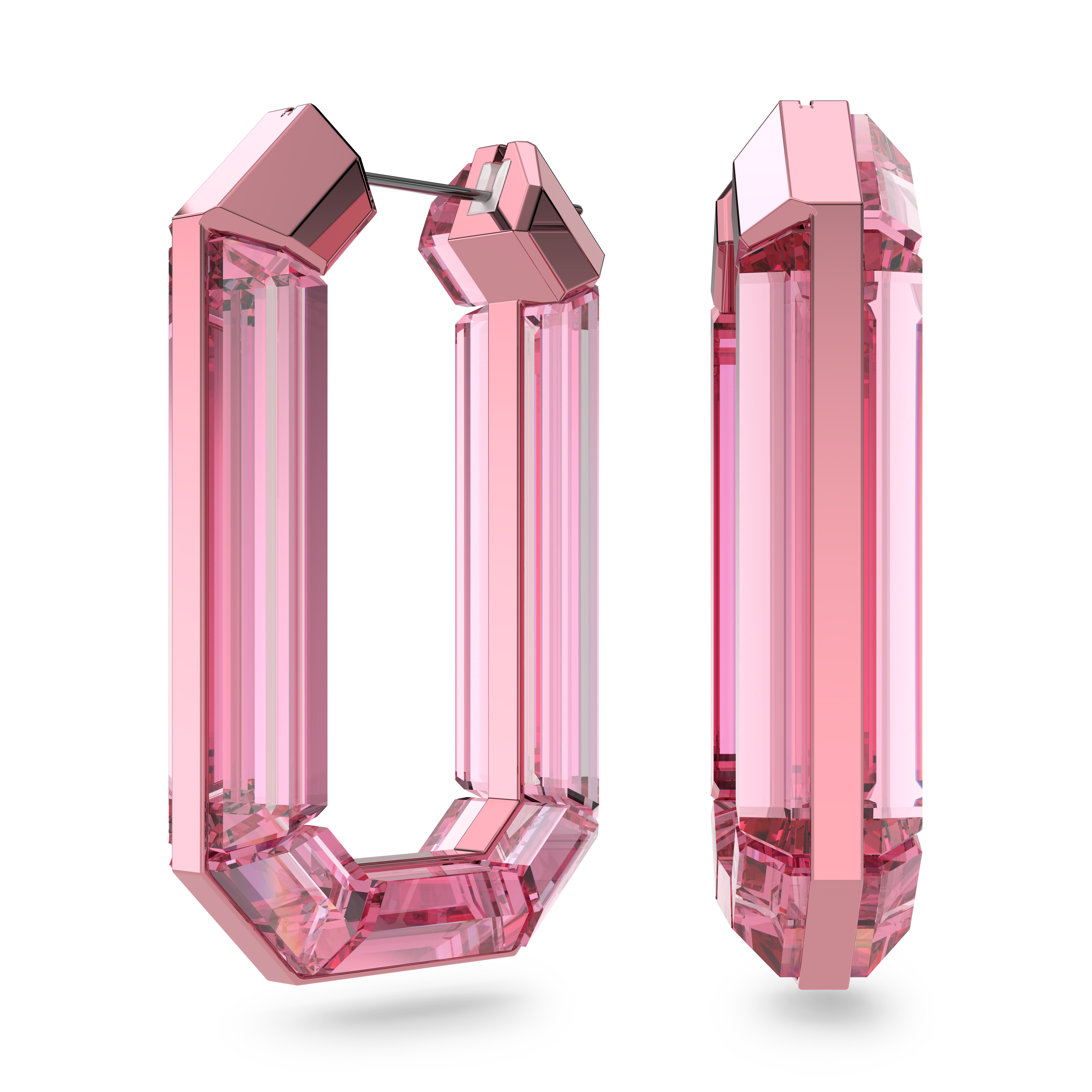 Swarovski kolczyki • Lucent różowe 5633955 2