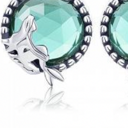 Charms • Zawieszka ze zdjęciem • Serce ażur • Różowe cyrkonie 2