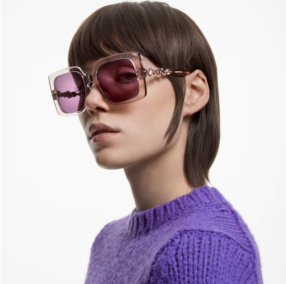 Okulary przeciwsłoneczne SWAROVSKI • Duży kryształ 5634752 2