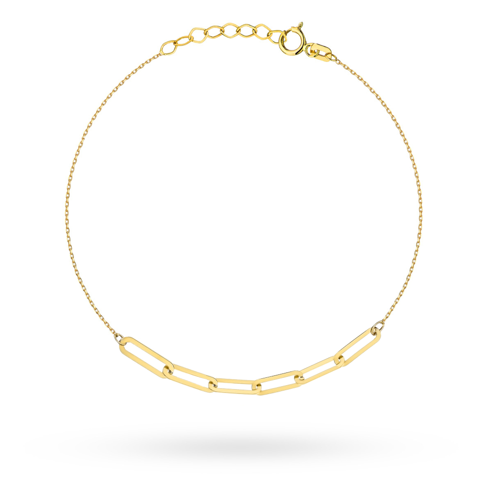 Bransoletka złota delikatne ogniwa FUG2-B01059-585 1