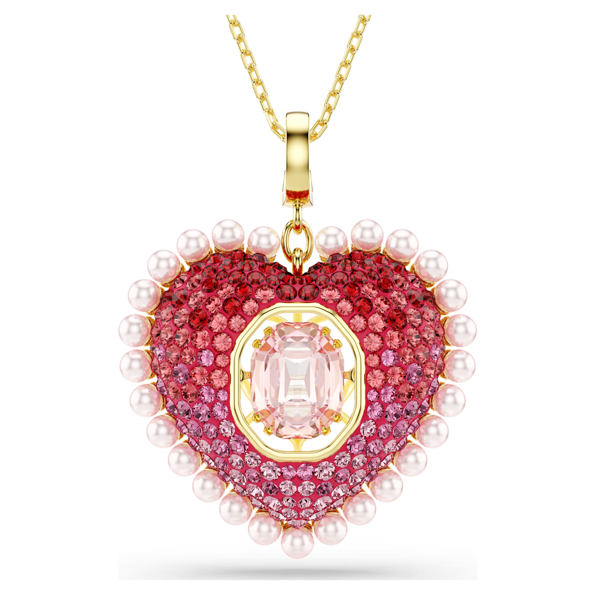 Naszyjnik SWAROVSKI • Idyllia różowe serce 5742958 5