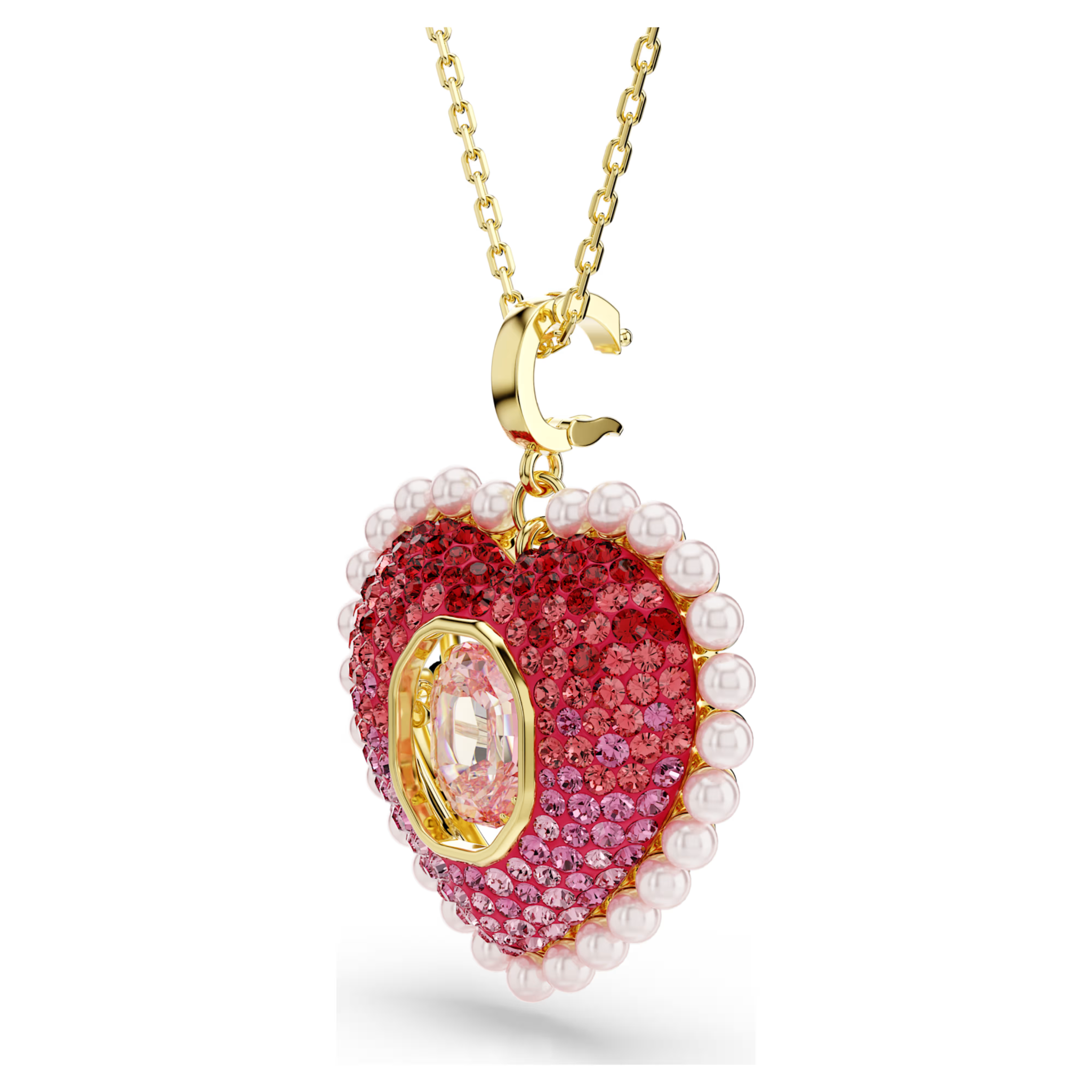 Naszyjnik SWAROVSKI • Idyllia różowe serce 5742958 1