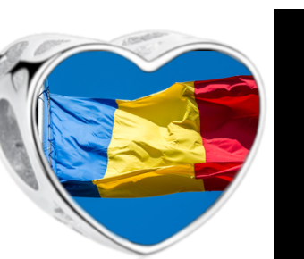Charms • Zawieszka ze zdjęciem i grawerem • Serce ażurowe 2