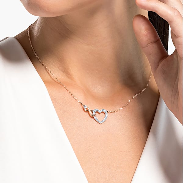 Naszyjnik SWAROVSKI • Infinity Heart 5518865 1