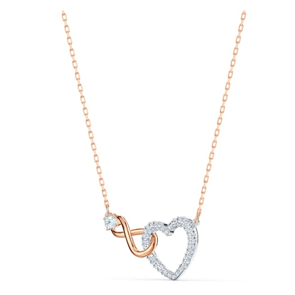 Naszyjnik SWAROVSKI • Infinity Heart 5518865 2